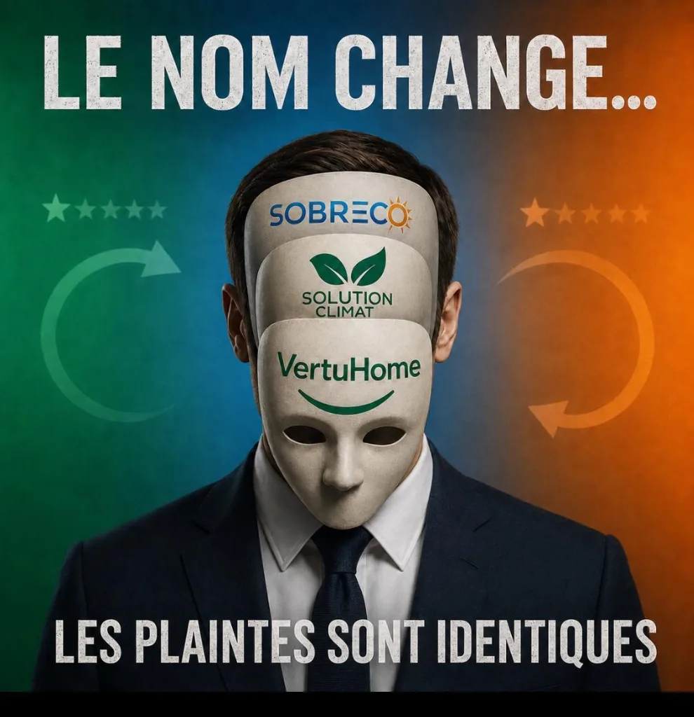 Le nom change... les plaintes sont identiques